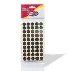 Etiqueta Adhesiva Pegafan Circular Plateado X 500 Und