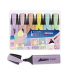 Resaltador Artesco Pastel X 6 Und