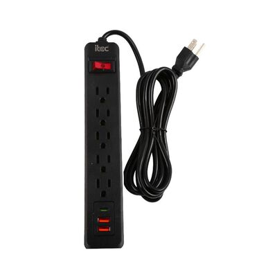 Supresor De Picos Itec Tipo C + 2Usb X1