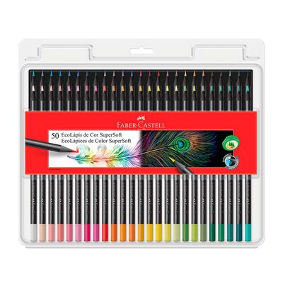 Colores Largos Faber Castell Supersoft X 50 Und