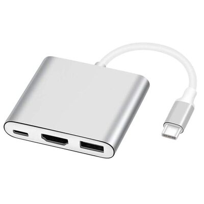 Adaptador Volto Tipo C A C/Hdmi/Usb