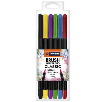 Plum&oacute;n Vinifan Brush D&uacute;o B&aacute;sico X 6 Und