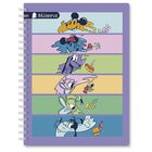 Cuaderno Cuadriculado Anillado Minerva A4 Disney Tapa Dura Surtido 150 Hojas