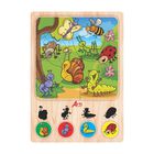 Rompecabezas Arti Creativo Encaje Bichitos 17 Piezas