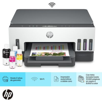 Impresora Hp Multifuncional Smart Tank 720