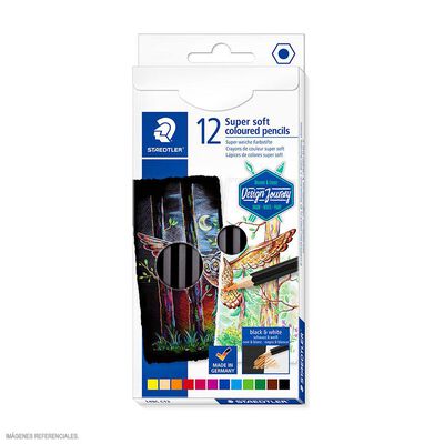Color Staedtler Super Soft Design Journey X 12 Und