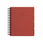 Cuaderno Cuadriculado Anillado Dgraf A5 Status Tapa Dura Surtido 160 Hojas