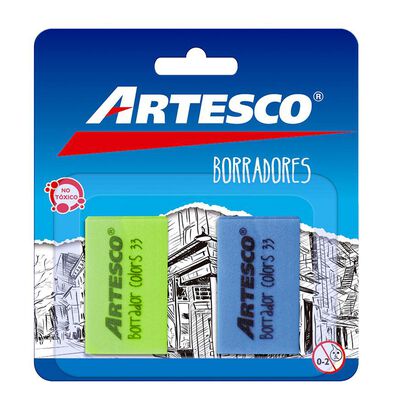 Borrador Artesco Colors 33 X 2 Und