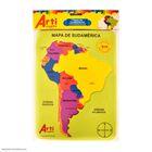 Juego Did&aacute;ctico Arti Creativo Encaje Microporoso Mapa Sudam&eacute;rica