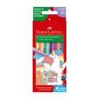 Plum&oacute;n Delgado Faber Castell Fiesta 45 Pastel X 6 Und
