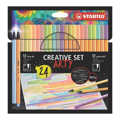 Rotulador Stabilo Creative Set Arty X 24 Und