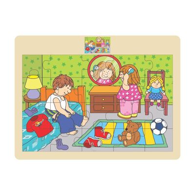 Rompecabezas Arti Creativo Infantil Buenos D&iacute;as 20 Piezas