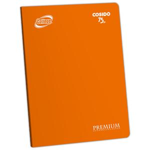 Cuaderno Rayado Deluxe College A4 Rojo 100 Hojas image number null