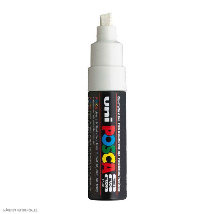 Marcador Posca 8K Blanco image number null
