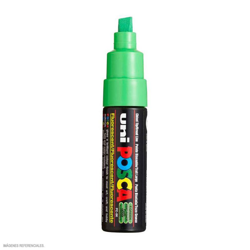 Marcador Posca 8K Verde Fluorescente image number null