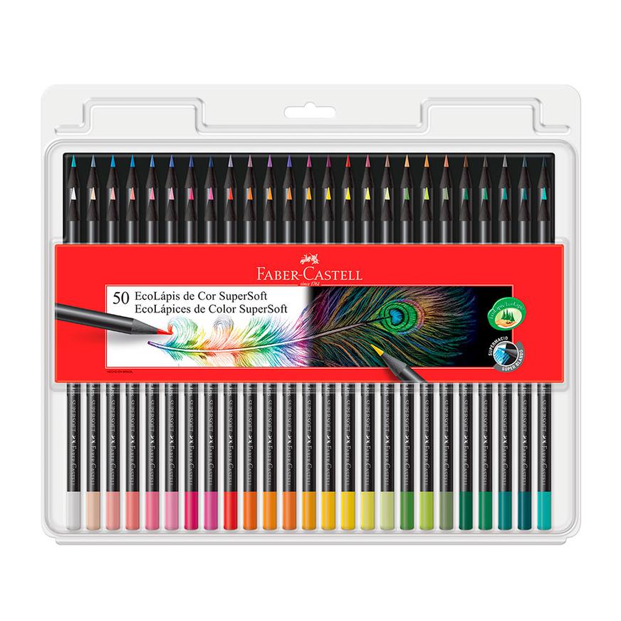Colores Largos Faber Castell Supersoft X 50 Und image number null
