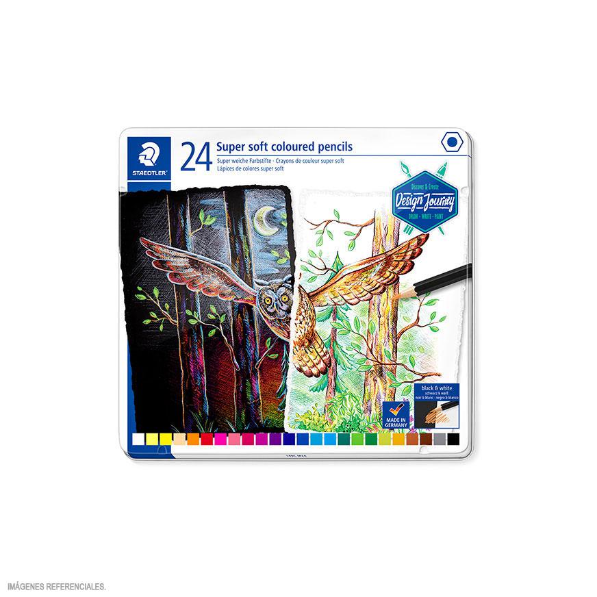 Color Staedtler Super Soft Design Journey X 24 Und image number null