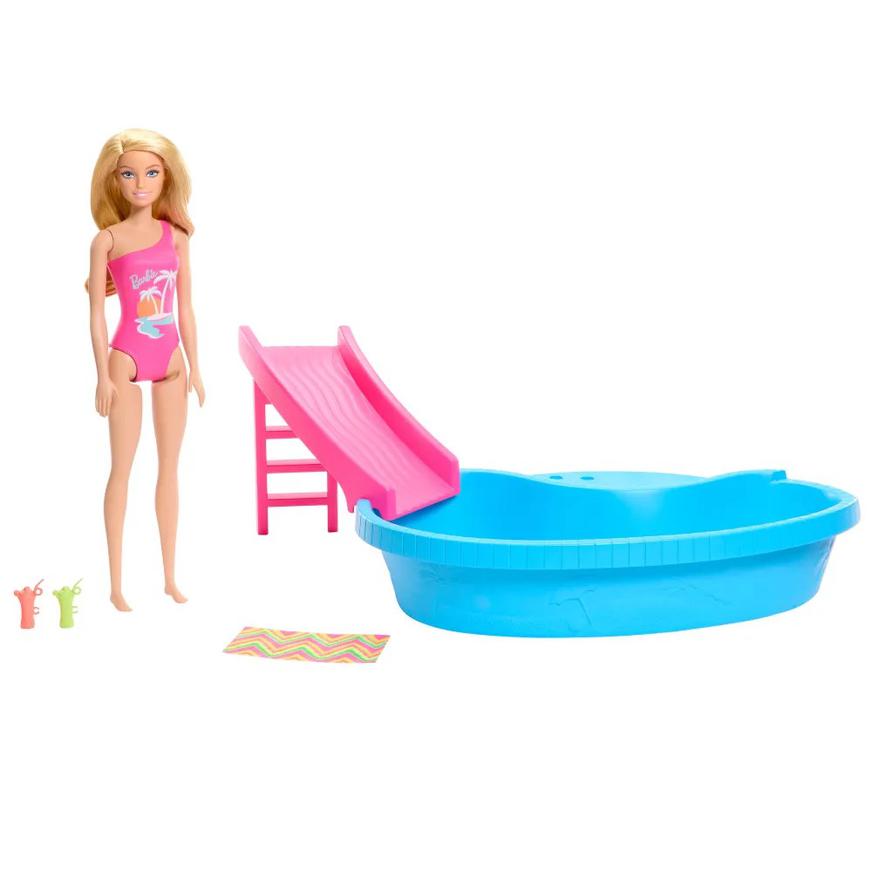 Mu&ntilde;eca Barbie Con Piscina image number null