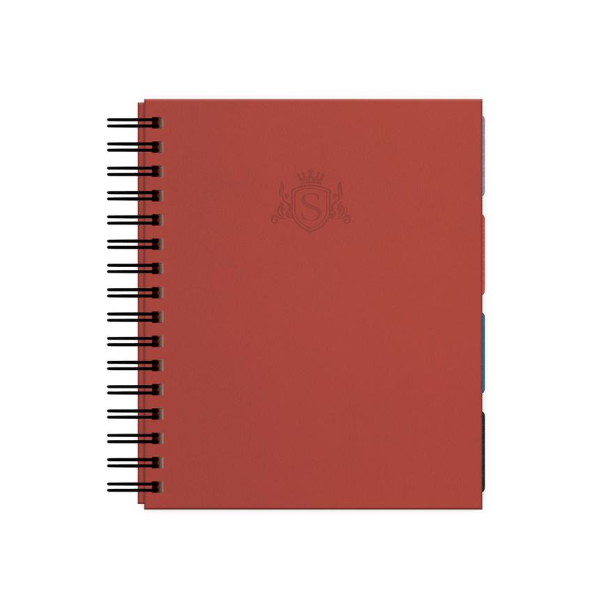 Cuaderno Cuadriculado Anillado Dgraf A5 Status Tapa Dura Surtido 160 Hojas image number null