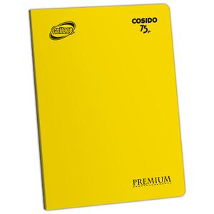 Cuaderno Rayado Deluxe College A4 Rojo 100 Hojas image number null