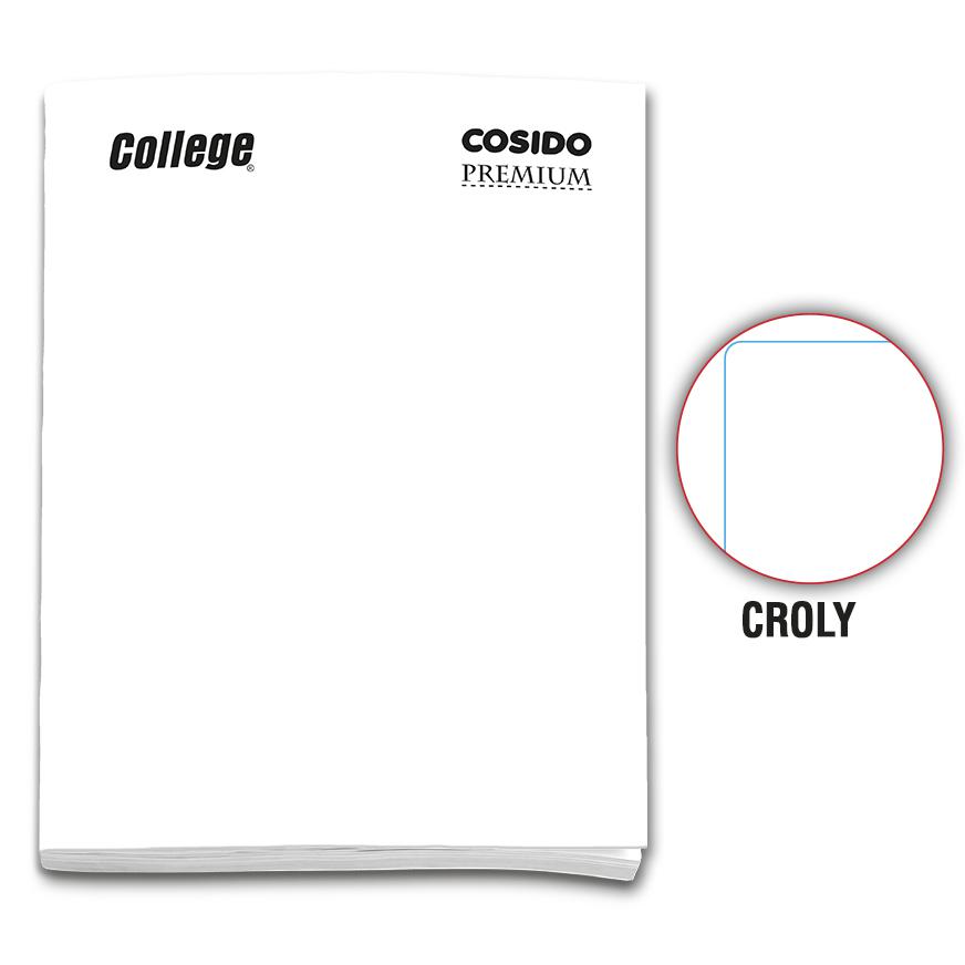 Cuaderno Rayado Deluxe College A4 Rojo 100 Hojas image number null