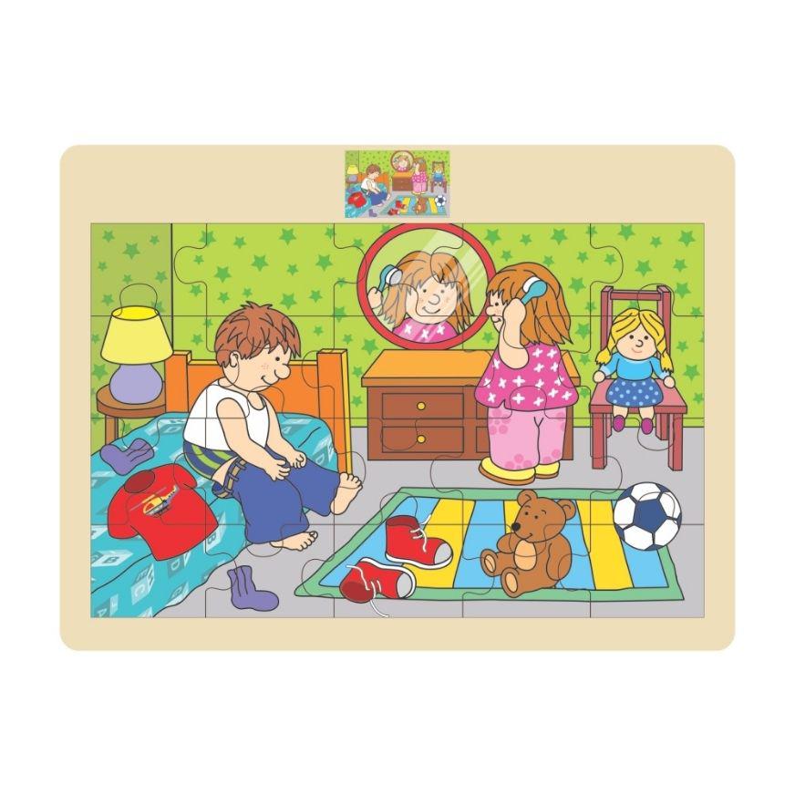 Rompecabezas Arti Creativo Infantil Buenos D&iacute;as 20 Piezas image number null