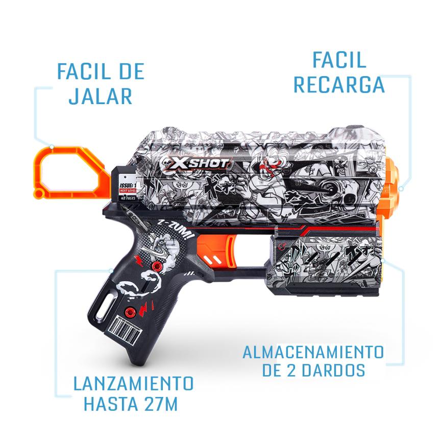 Lanzador De Dardos Xshot Skins Flux Illustrate image number null